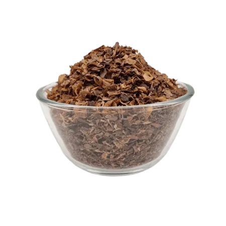 Apfeltrester geschnitten in einer Schale