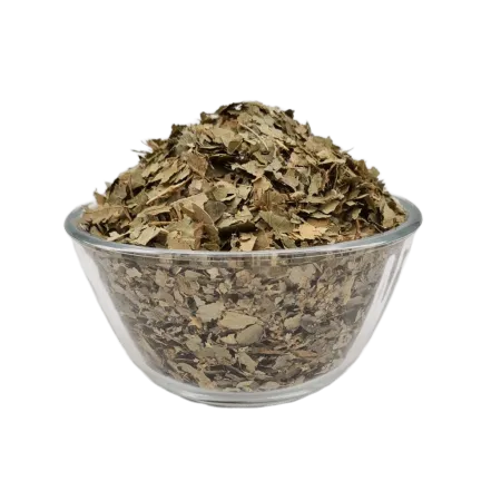 Siegtal Birkenblätter geschnitten Ph.Eur. fuer Pferde in einer Schale