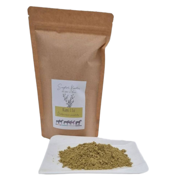 Siegtal Europ. Kamillenblüten Pulver für Hunde in Premium Qualität