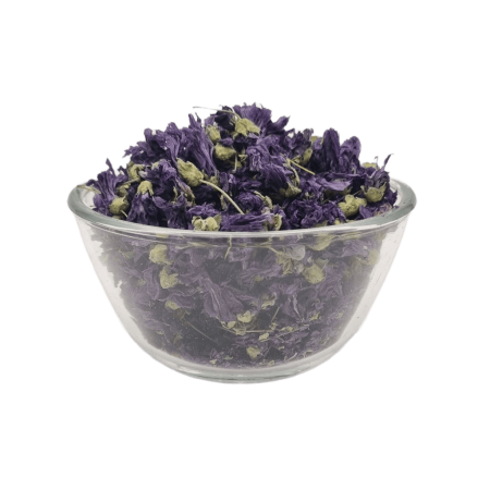 Malvenblüten blau großblütig ab 50g für Pferde und Hunde