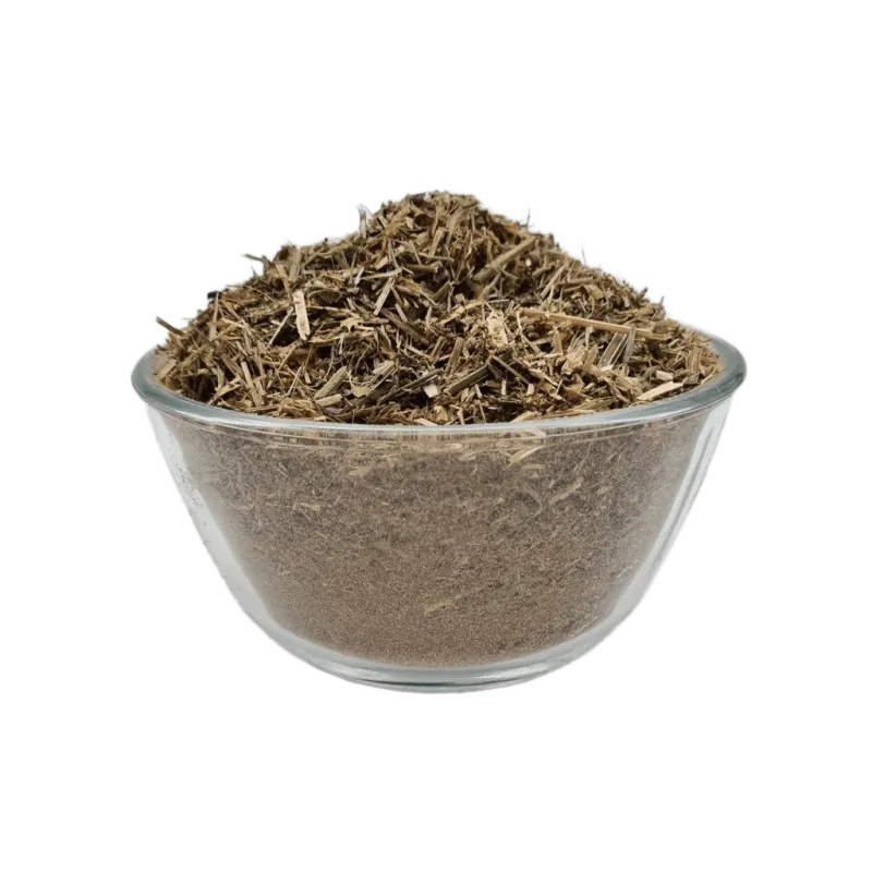 Klebkraut geschnitten für Pferde in einem Schälchen