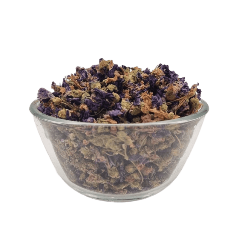 Malvenblüten blau kleinblütig ab 50g für Pferde und Hunde